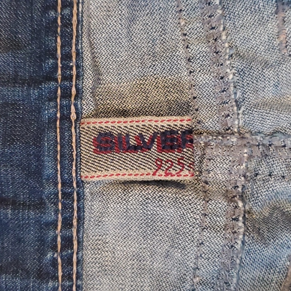 Mens Silver Jeans 925 Series Gordie 33x34 - Picture 2 of 12